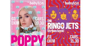 Poppy Ve The Ringo Jets Aynı Gün İki Ayrı Konser İle Babylon’da poppy