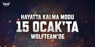 Hayatta Kalma modu 15 Ocak’ta Wolfteam’de